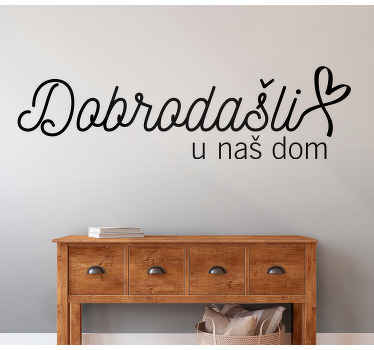 Dobrodošli u našu zidnu naljepnicu s ponudom - TenStickers