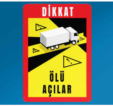 Türk vinil tabelasında dikkat kör noktaları - TenStickers