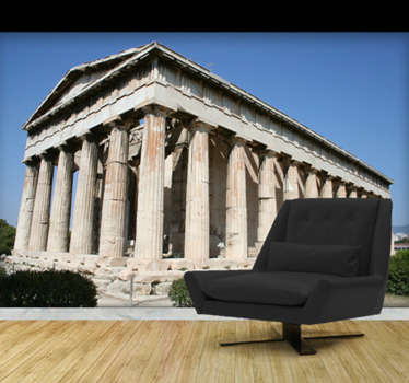 Murais de fotografias - inspirados na antiga cidadela de atenas - acropolis photographic art. Decore a sua casa com adesivos de parede de tenstickers