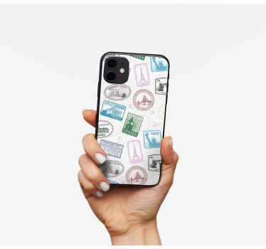 Autocollant iphone billets d'avion - TenStickers
