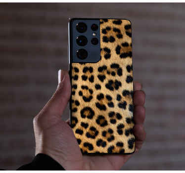 Samsung stickers Imitatie van luipaardbont - TenStickers