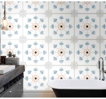 Aufkleber für die Wand Antikes graues zementdesign - TenStickers