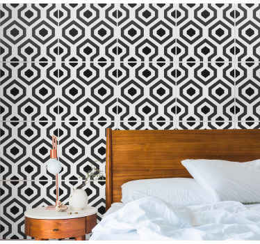 Fliesen Aufkleber geometrisches Muster - TenStickers