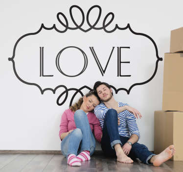 Wandtattoo Liebe Love - TenStickers