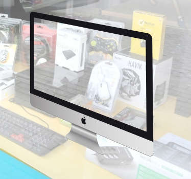 Vinilo decorativo pantalla iMac - TenVinilo