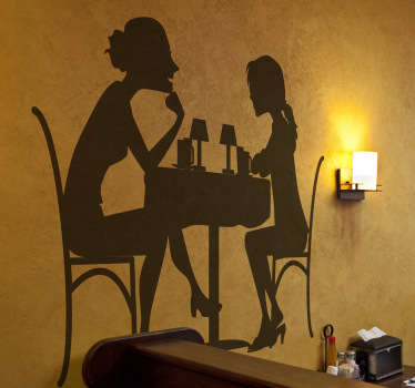 Wandtattoo Mädelsabend - TenStickers