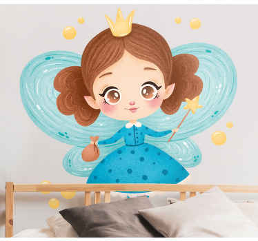 Malá víla létající pohádkový obtisk - TenStickers