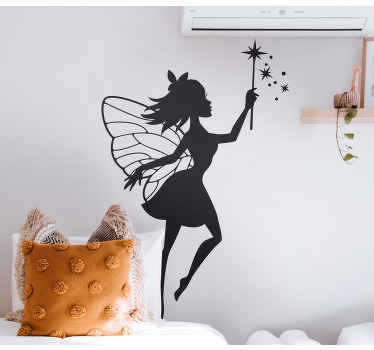 Beautiful fairy doll fairy tale decal - TenStickers