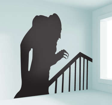 Nosferatu Shadow Decorative Decal - TenStickers