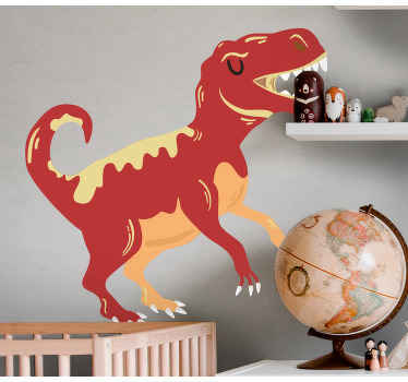 Autocolantes decorativos de dragões e dinossauros Dinossauro t-re - TenStickers