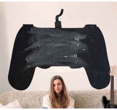 Videospelkontroll rolig design skriv på dekal - Tenstickers