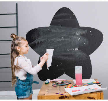 Autocolante quadros em vinil Formato de estrela de bebê fofo - TenStickers