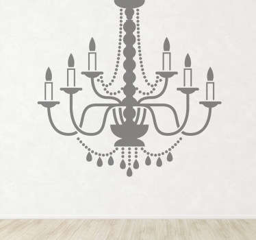 Naljepnica za svijeću ukrasna naljepnica - TenStickers