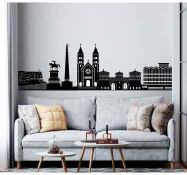 Landen stickers Luxemburg schattige illustratie - TenStickers