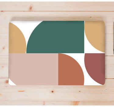 Laptop Aufkleber Abstraktes Muster geometrische kunst - TenStickers