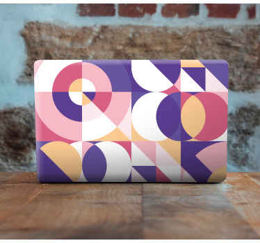 Vinilo para portátiles Figuras abstractas arte geométrico - TenVinilo