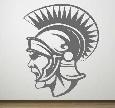 Centurion Profile Sticker - TenStickers