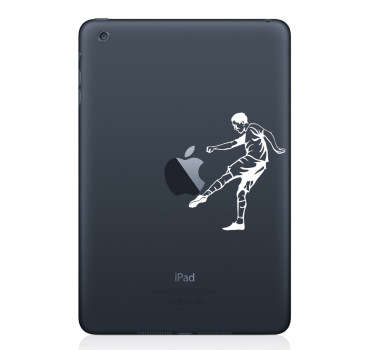 Cool Football iPad Sticker - TenStickers