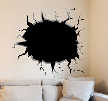 Awesome 3D Effect Wall Stickers for wall - TenStickers
