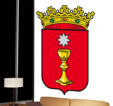 Vinilo decorativo escudo Cuenca - TenVinilo