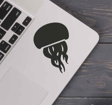 Fantastiske monocolor vandmænd design laptop skin - TenStickers