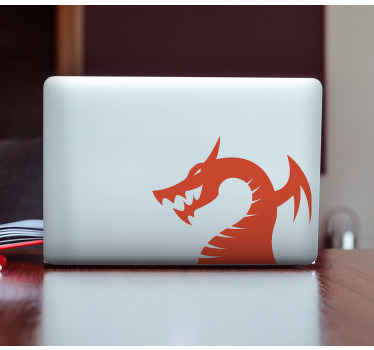 Fantastic design of dragon  laptop skins - TenStickers