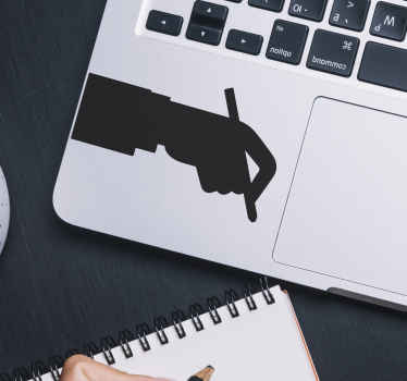 Enobarvna roka s kožami prenosnika za risanje s svinčnikom - TenStickers