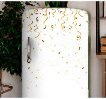 Sticker frigo banderoles festives - TenStickers