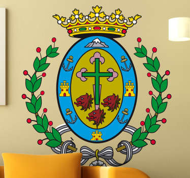 Wandtattoo Emblem Teneriffa - TenStickers