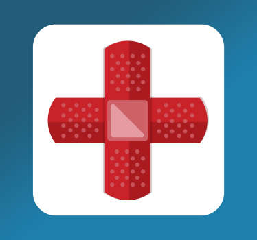 急救标志贴纸 - TenStickers