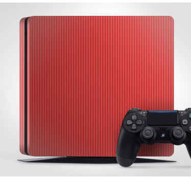 Tmavo ružová farba s nálepkami na ps4 - Tenstickers