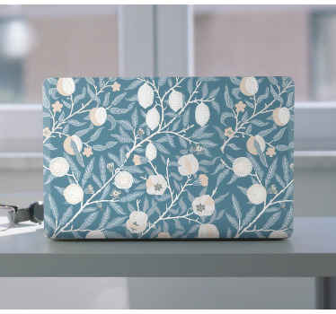 Efektní vintage vzor laptop skiny - TenStickers