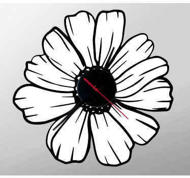 Neverjetno kot nalepka za ure, zasnovana za rože - TenStickers