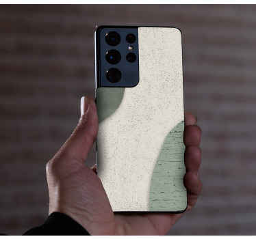 Nalepka samsung s teksturo lesa in marmorja - TenStickers