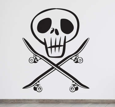 Skatelon Decorative Wall Sticker - TenStickers
