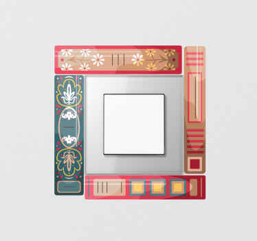 Boekthema-ontwerp sticker stopcontact - TenStickers