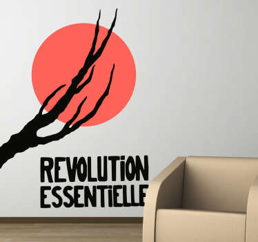 Adesivo muro revolution essentielle - TenStickers