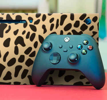 Sticker Xbox style imprimé animal - TenStickers