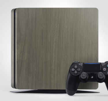 Sleek Grey Cover PS4 skin - TenStickers