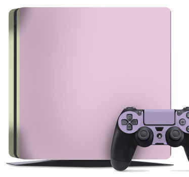 Solid pastel colours PS4 sticker - TenStickers
