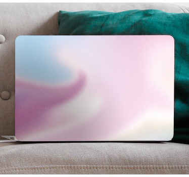 Soft Gradient Swirl laptop skin - TenStickers
