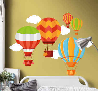 Inflatable Airships kid's sticker - TenStickers
