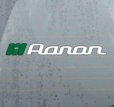 Saudi Arabia flag custom name car sticker - TenStickers
