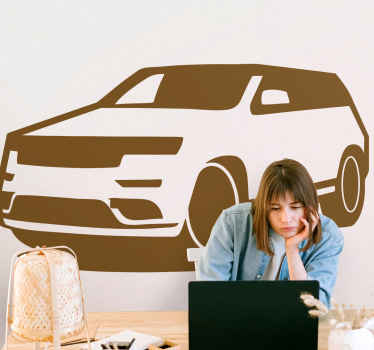 Autocolantes para carros Conceito de carro moderno - TenStickers