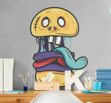 Monsteraufkleber verspieltes cartoon-monster - TenStickers