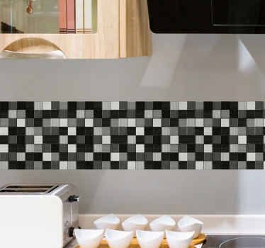 Detector Ondas Eficiente Vinilos azulejos baño originales y lavables - TenVinilo