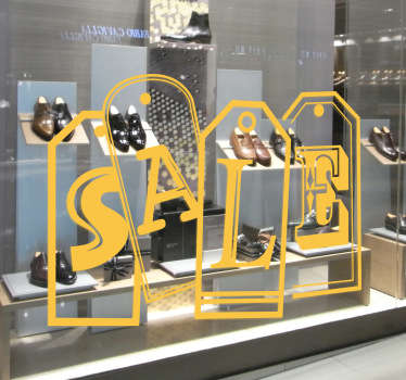 商业贴纸 vinilo 装饰礼仪促销 - TenStickers