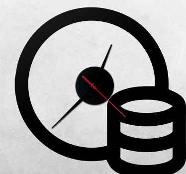 Madeni paralarla tek renkli tasarım hayvan çıkartması - TenStickers