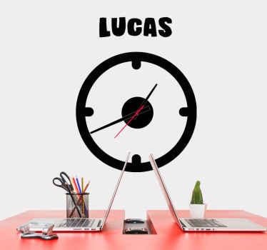 素晴らしいタイムレコーダーの絵文字オフィスステッカー - TENSTICKERS