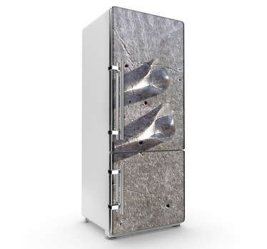 Sticker decorativo frigo gocce di acqua - TenStickers